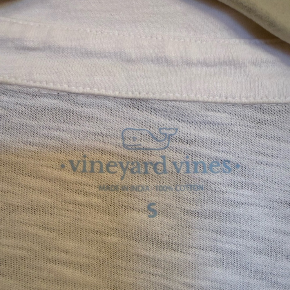 Vineyard Vines white long sleeve shirt - Picture 3 of 5
